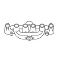 257485 Manifold Fits Allis Chalmers Tractor 170 175 Gas D17