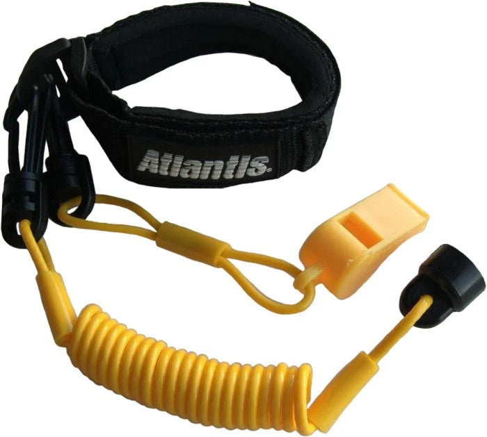 Atlantis Pro Floating Wrist Lanyard A7447pfw For Watercraft, Yellow