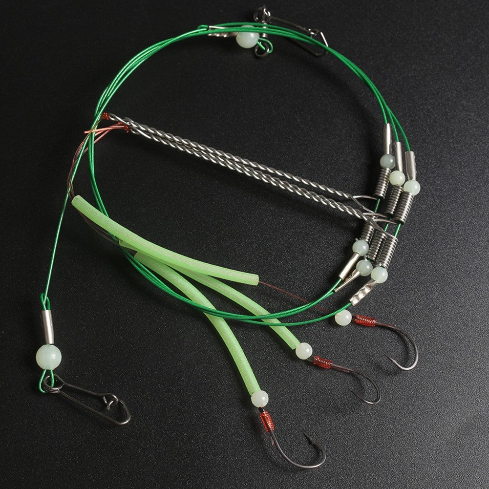 Sea Fishing Tackle 3 Hook Luminous