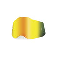 100 Percent Rc2/ac2/st2 Gold Mirror Offroad Eyewear Lens Part