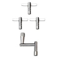 Drum Tuning Key Set With Continuous Motion Speed Key For Musicians