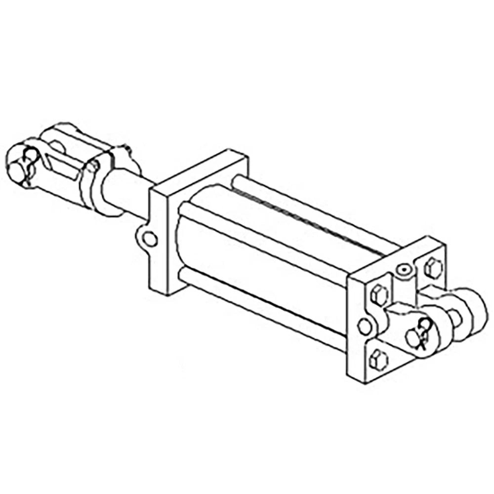 308du Hydraulic Cross Double Acting Cylinder For Tractors Du Series