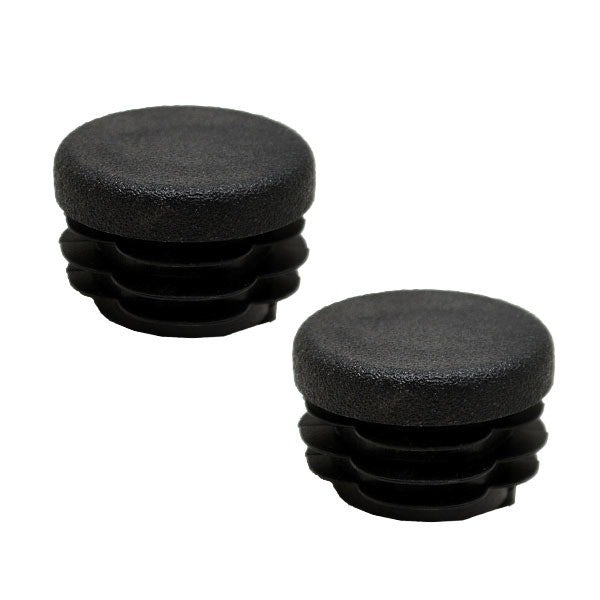 Wellcraft Boat End Caps 080-1673 | Black Plastic (Pair) by Wellcraft