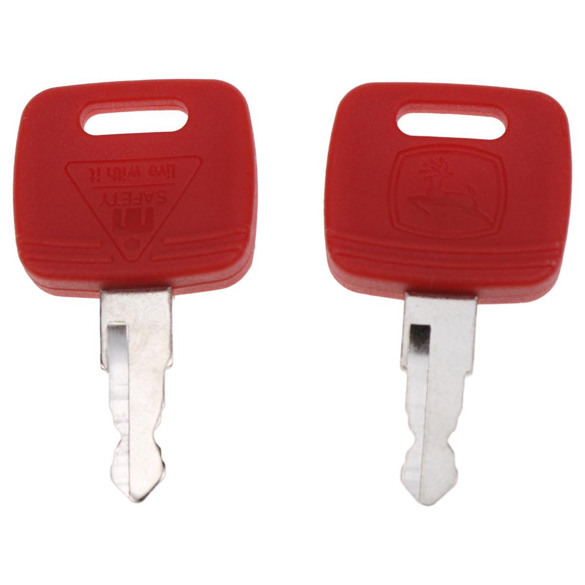 2x Ignition Key Re183935 For John Deere 210k 210lj 110tlb 3120 3203