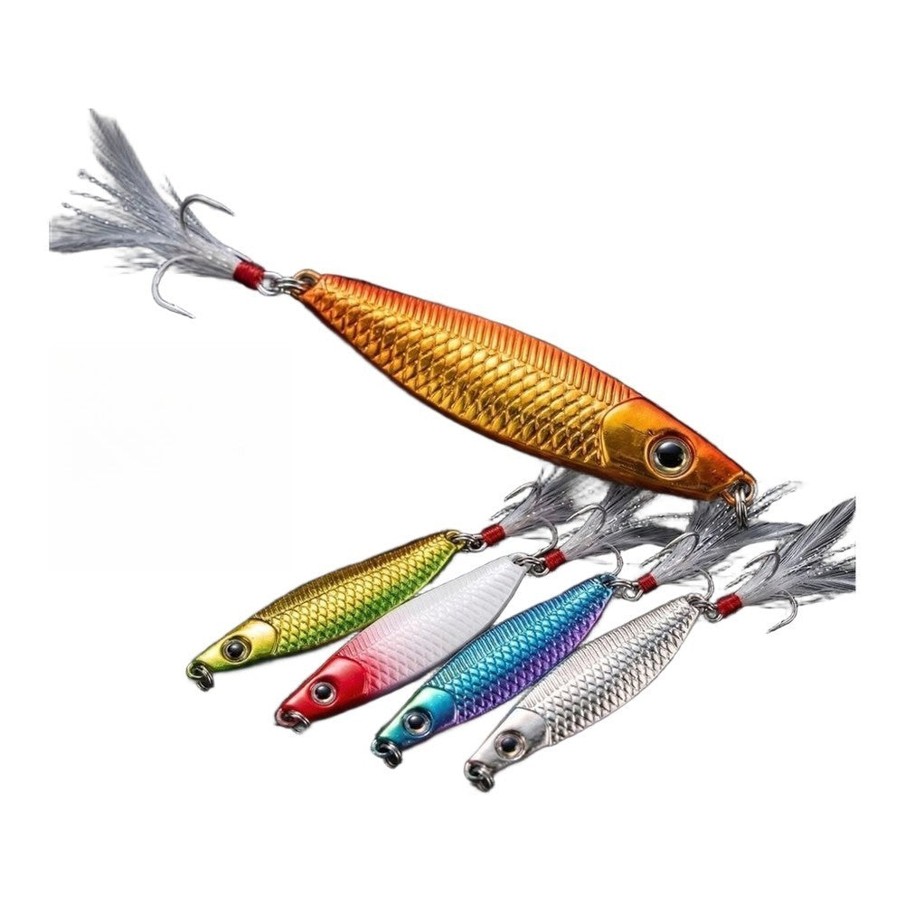 S Shape Fishing Lure with Trembling Movement