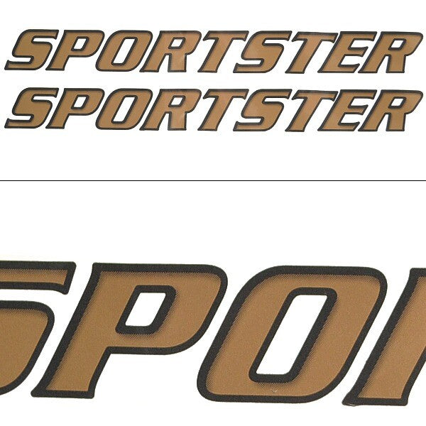 Malibu Boat Decal Stickers Sportster Gold Pair by Malibu
