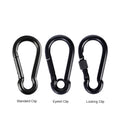 Heavy Duty Stainless Steel Carabiner Spring Hook