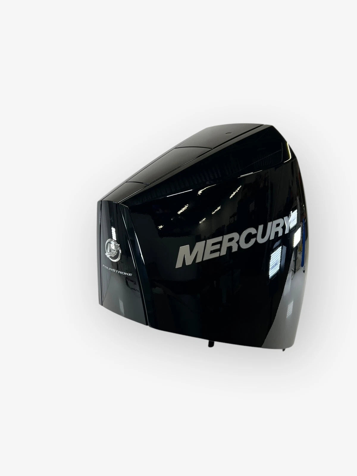 Mercury 250 Hp Top Cowling, Black, Decal & Emblem | Hook & Hull Co