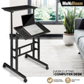 Adjustable Height Rolling Laptop Desk
