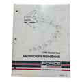 Force Outboards 90-823871, Technicians Handbook 1993 Model Service