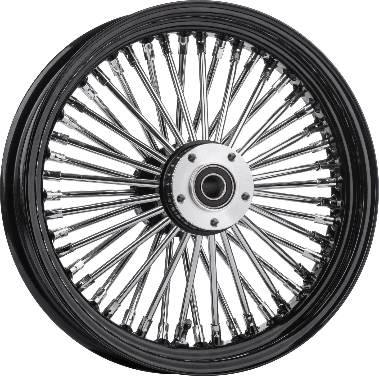 Harddrive V-twin Rear Wheel 16x3.5 In. Black Gloss Spoked 48 For