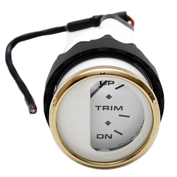 Faria Boat Trim Gauge Ggpc030a | Mercury Volvo Yamaha Euro Gold 2 Inch