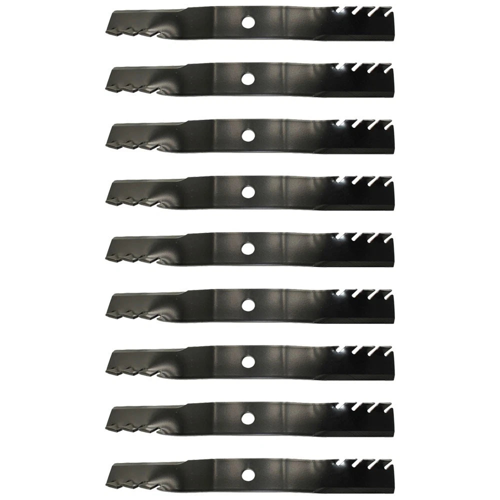 (9) Mulching Blades Fits John Deere Ztrak 60" Decks M128485