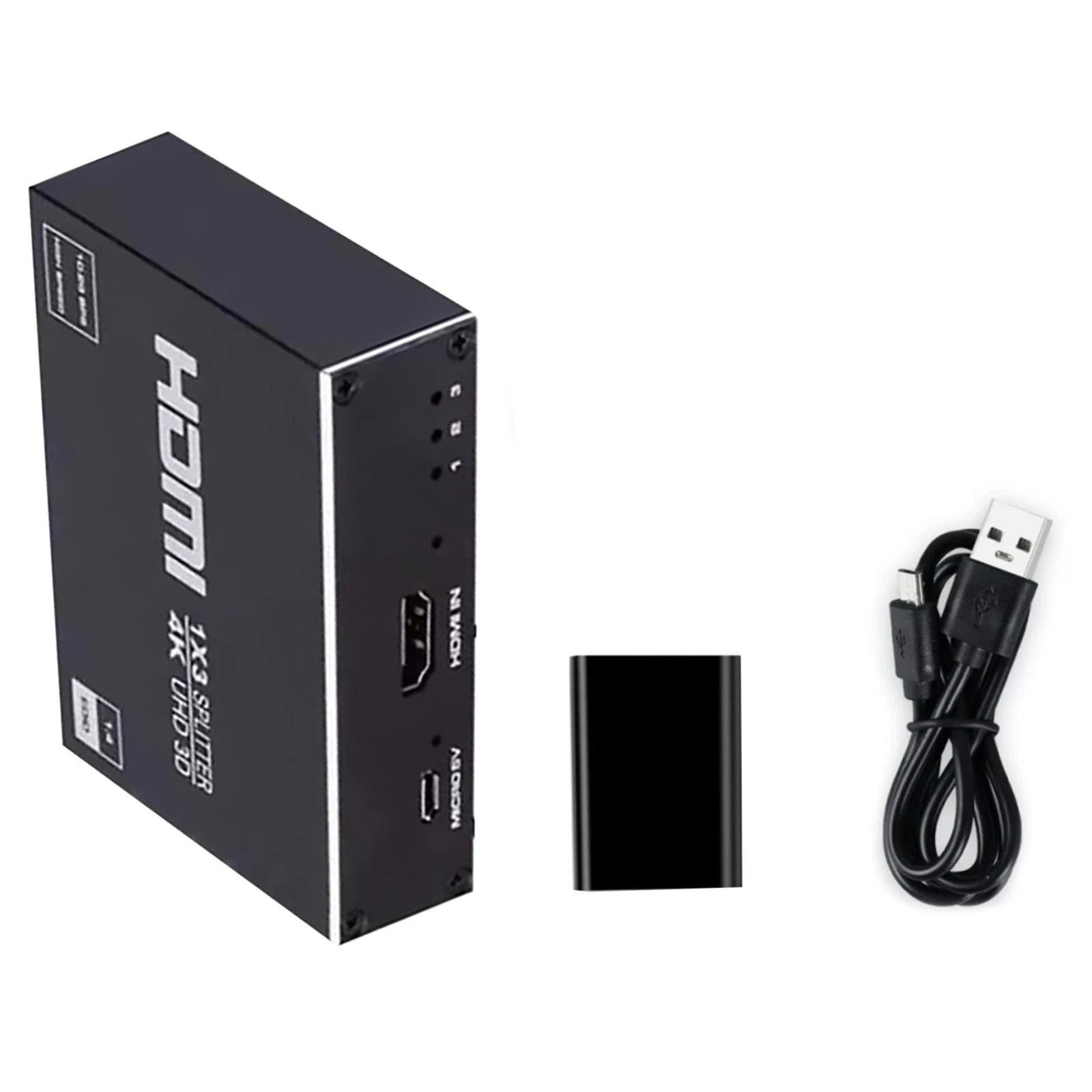1x3 Hdmi Splitter 1 In 3 Out Hdmi Splitter Audio Video Splitter Box