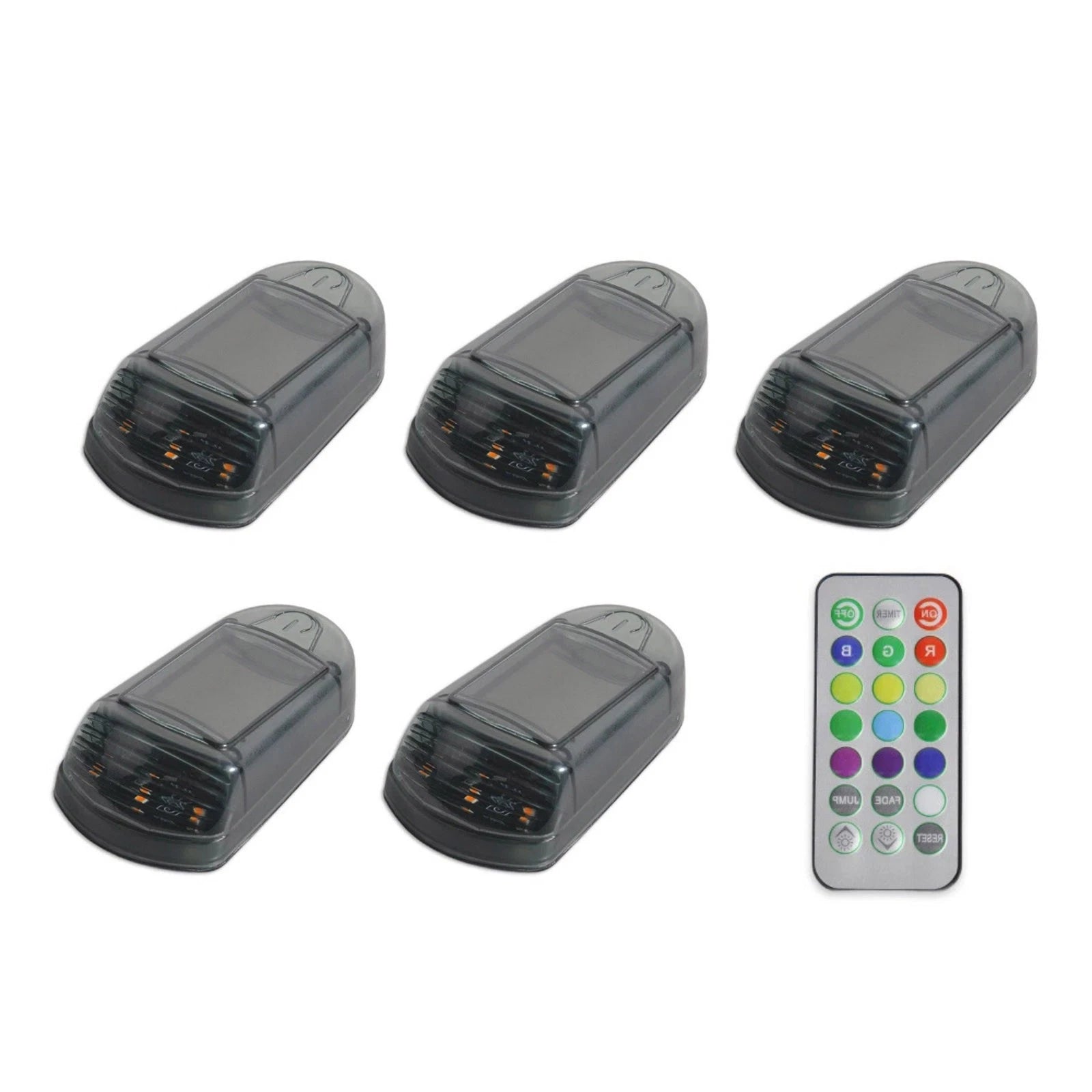 For Trucks Amber Led Wireless Solar Cab Roof Lights With Control