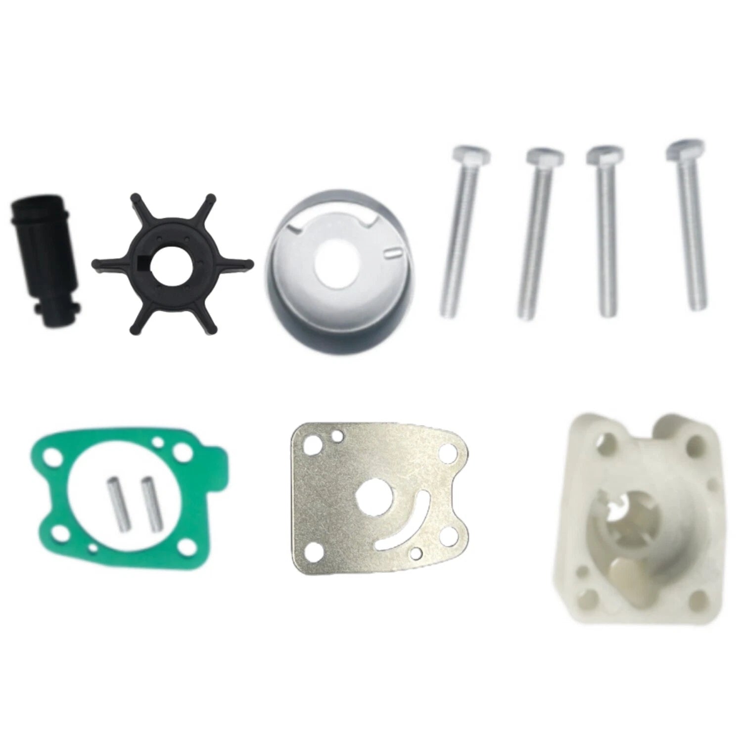 Water Pump Repair Kit For Yamaha 4 Stroke 4hp 5hp 6hp Outboard