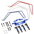 1/10 Rc Car Wide E-z Mount Aluminum Front&rear Sway Bar For Traxxas