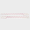 Larson Boat Graphic Hull Decals 2018 LX Red 156 1/2 Inch 2PC by Larson