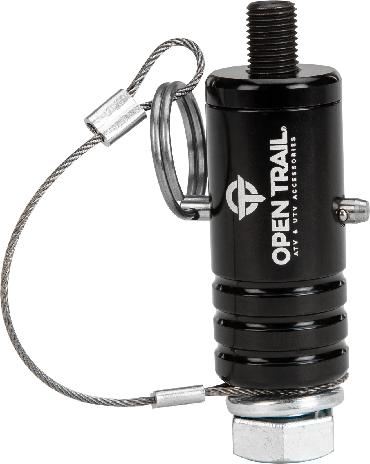 Open Trail Quick Release Whip Mount Black For Atv/utv Flags And