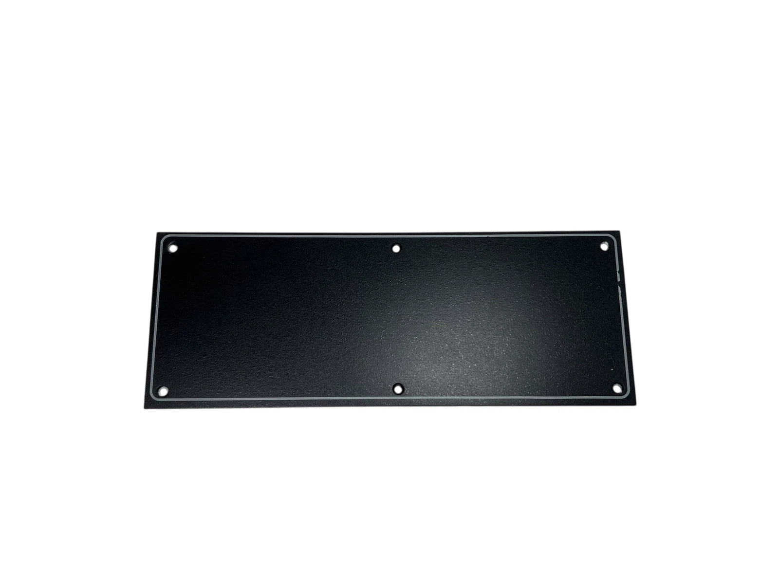 Switch Panel, 13 3/4in X 8 1/4in, Blank, Black, New
