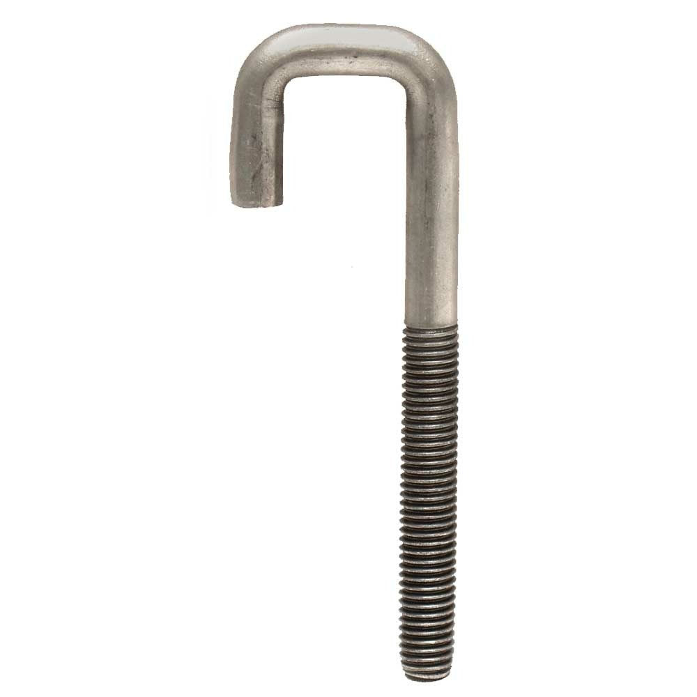 Squared J-Bolt Ranger 5 1/2 x 1 7/8 Inch Steel by Ranger