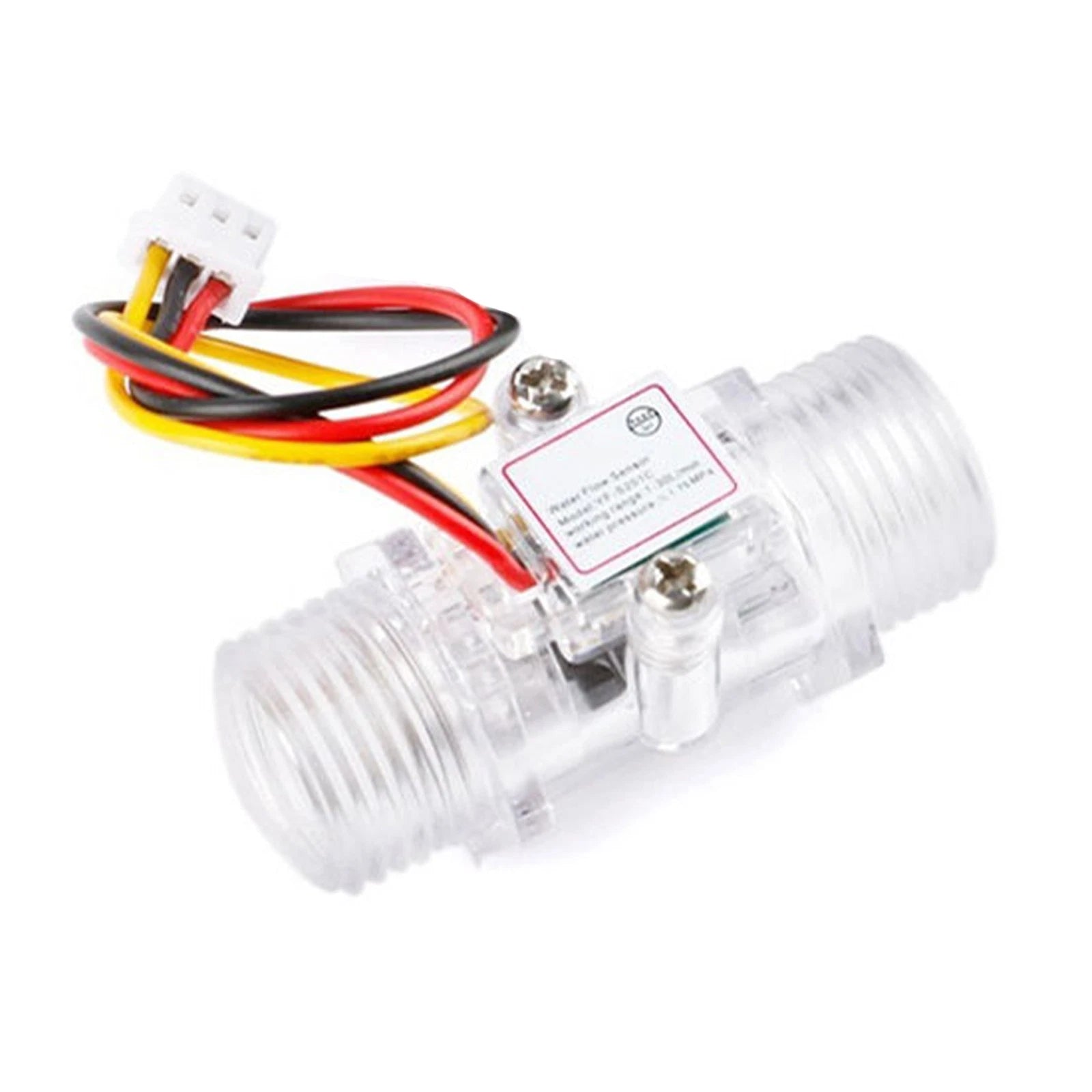 Dc 5-24V Lightweight Dn15 Transparent G1/2" Copper Water Flow Sensor