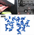 Bumper Moulding Clips Fastener 30pcs Accessories For Front/rear Bumper