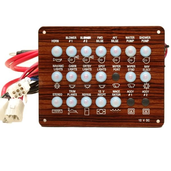 Sea Ray Boat Breaker Switch Panel 1955862 by Sea Ray