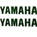 Yamaha Boat Decals | Dark Green 14 X 3 Inch (Pair)