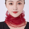Lightweight Chiffon Scarf for UV Protection