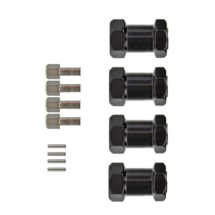 12mm Wheel Hex Hub Adapter 20mm Extension For Scx10 Cc01 1/10 Rc