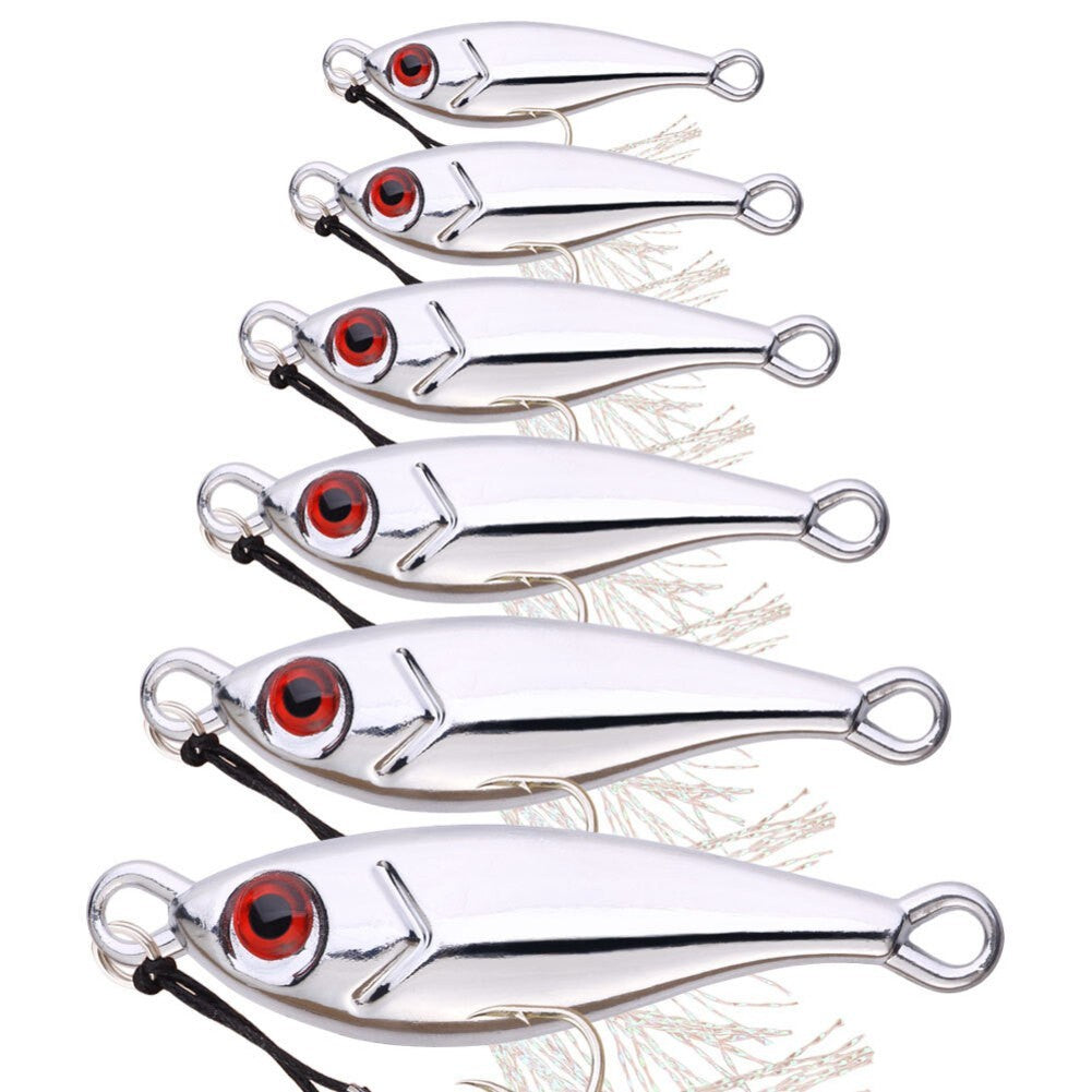 Holographic Spoon Jigs Fishing Lures