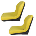 Lva10029 (2) Two Yellow High Back Seat Fits John Deere Fits Gator