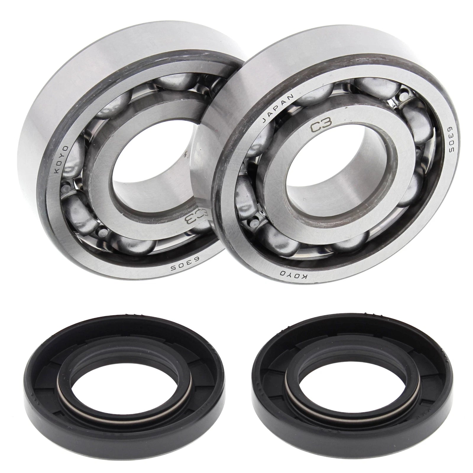 Crank Shaft Bearing Kit For Kawasaki Kxf250 Tecate 1987-1988