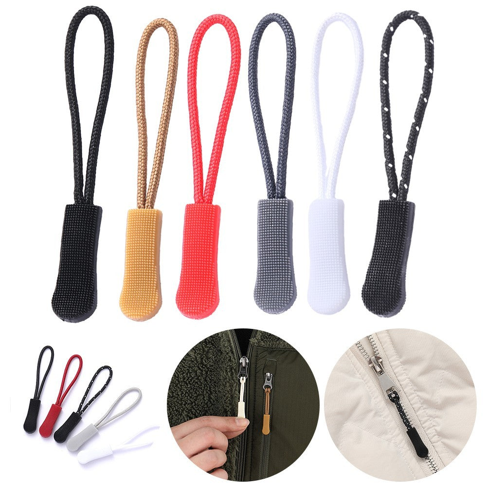 Zip Cord Zipper-Pull Smooth Opening