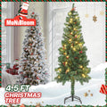 4.5FT Pencil Christmas Tree with Lights