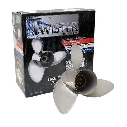 Michigan Wheel Twister Boat Propeller 103106 | Yamaha RH 14 5/8 x 23POpens in a new window or tab