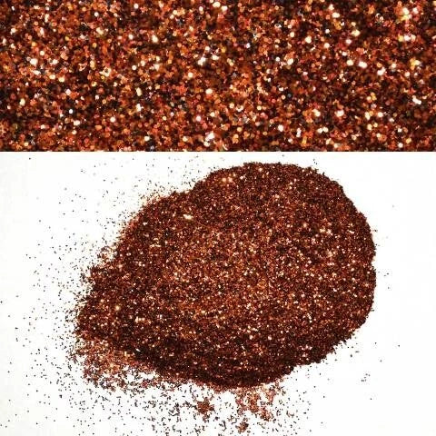 Boat Auto Motorcycle Truck Metal Glitter Flake 102759 | Copper Orange