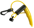 Floating Safety Lanyard Ignition Cap Key Stop Kill Switch Yellow Fit
