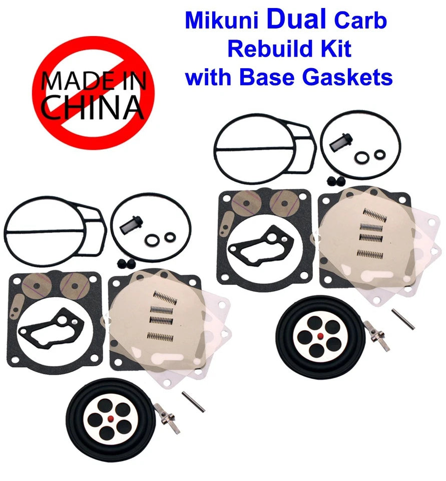 Seadoo Dual Mikuni Super Bni Sbni Carb Carburetor Rebuild Kit Gtx Ltd