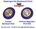 8m6002988 & 804533 Mercury Optimax Fuel Rail Tracker & Fuel Air Reg