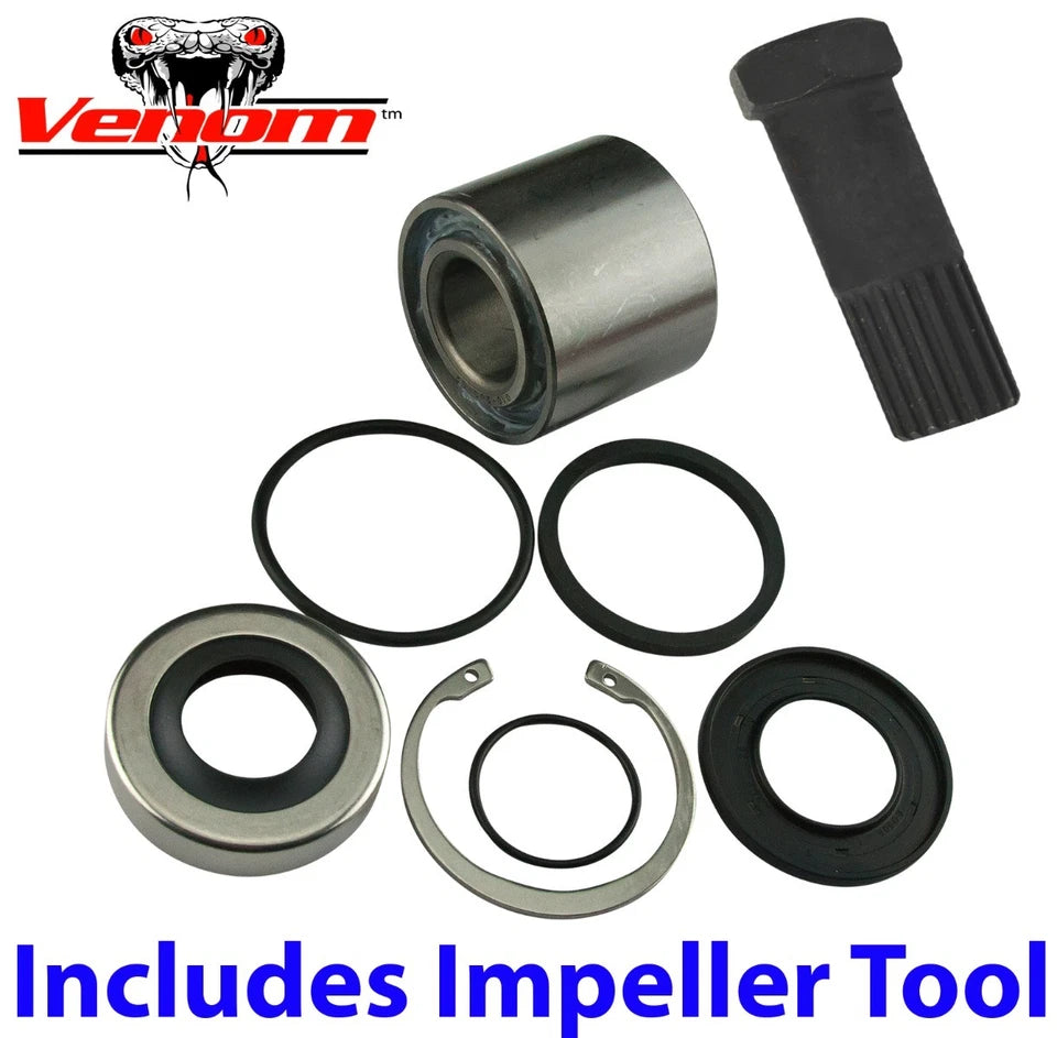 Seadoo Jet Pump Bearing & Seal Rebuild Kit W Tool 2014-2025 Spark