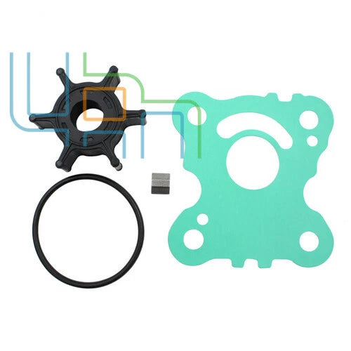 Water Pump Impeller Kit Fits Honda Outboard 8/9.9/15/20 Hp