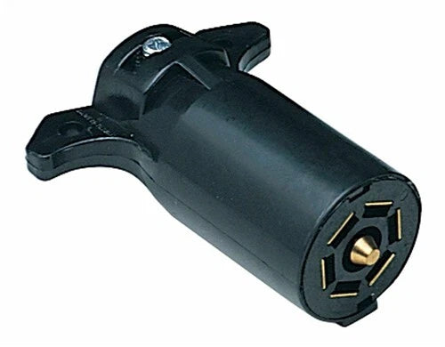 Trailer End Plug Towing Connector 7 Pole Rv Blade Plastic