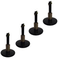 (4) 49067 Snow Plow Shoe Assembly Fits Western Plows 1" Rod 6’’ Disc