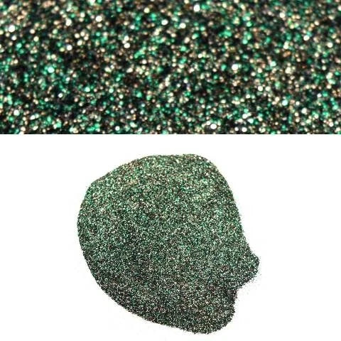 Boat Auto Motorcycle Truck Metal Glitter Flake | Green Gold (8oz)