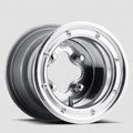 Itp Polished Alloy Rim 9x8, 4/115, 3+5, A-6 Trac Lock Series Wheel,