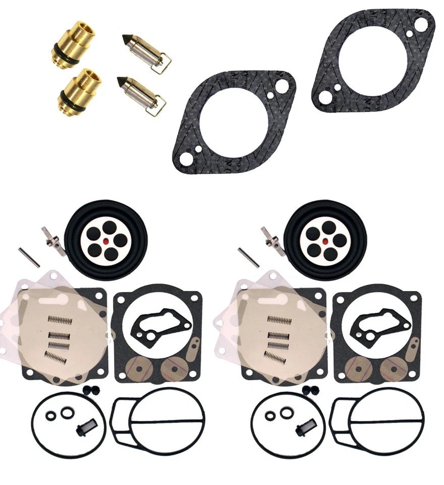 Sea Doo Dual Gtx 947 951 Mikuni Carburetor Rebuild Kit-base