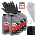 Factory Racing Parts Sae 10W-40 5qt Oil Change Kit Fits Yamaha