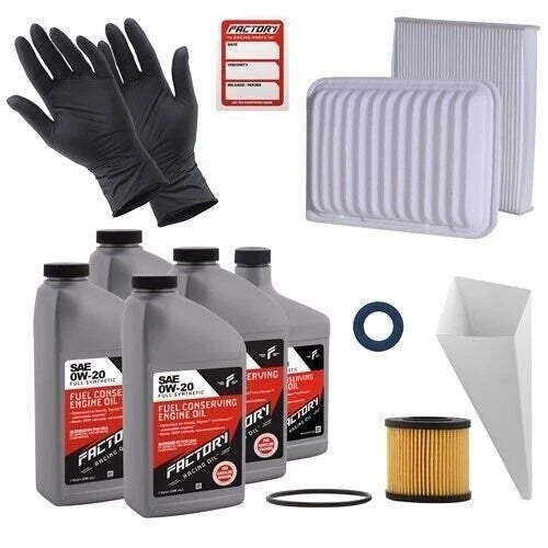 Factory Racing Parts 0w20 4.5qt Oil Change Kit For Toyota Matrix